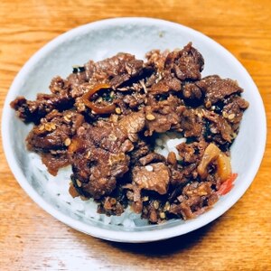 玉ねぎで嵩ましの男子弁当★コストコのプルコギ丼